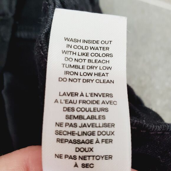 GOOD AMERICAN Good Curve High Rise Straight Stretch Black Jeans GCST47SBT 10/30 - Picture 6 of 11